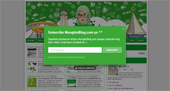 Desktop Screenshot of mungkinblog.com